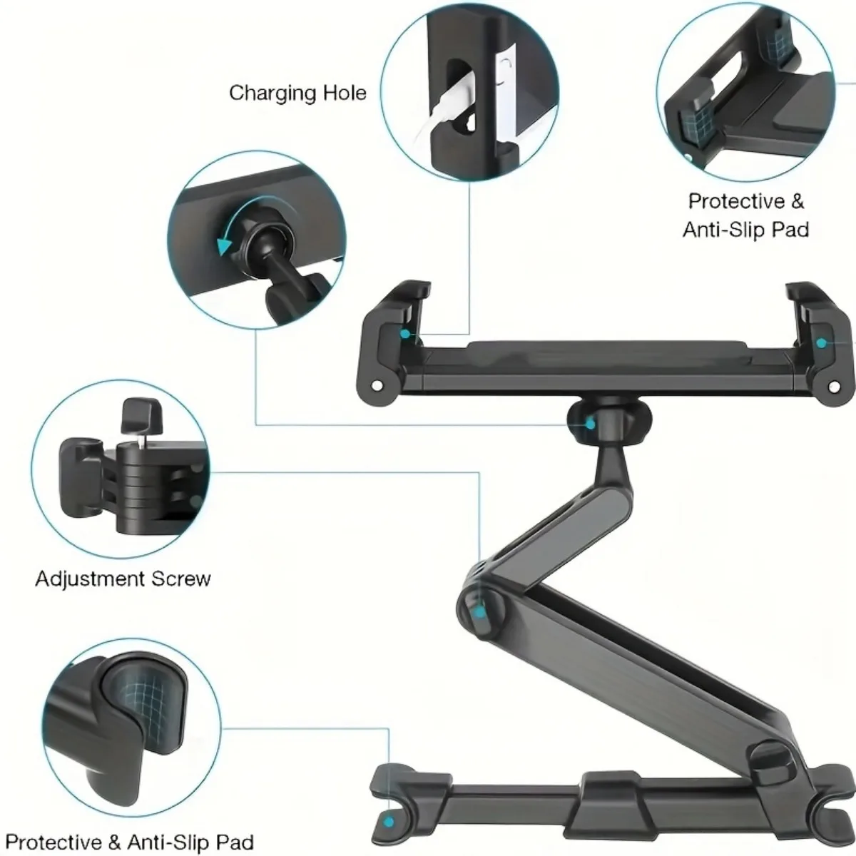 Tablet stand, car headrest, ta - огляд і ціна Toddler Tablet Accessories