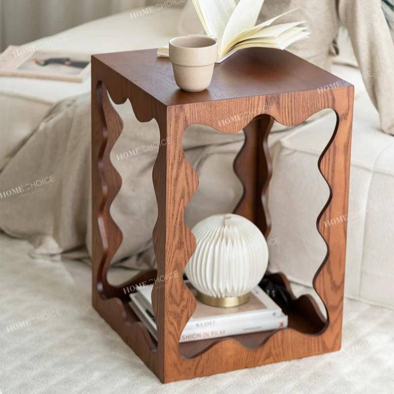 Low Wooden Unique Side Table A - огляд і ціна Unique Table Accessories