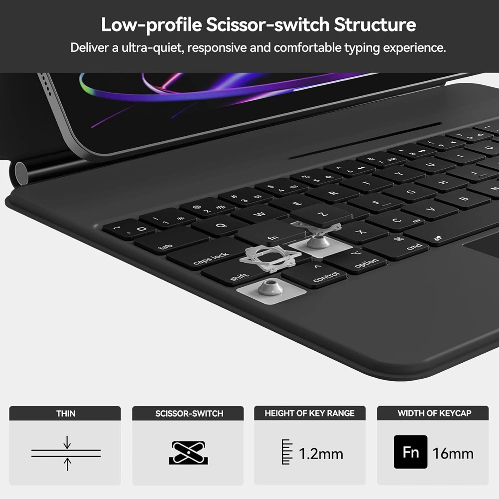 Bluetooth Magic Keyboard Case  - огляд і ціна Tablet Keyboard Case