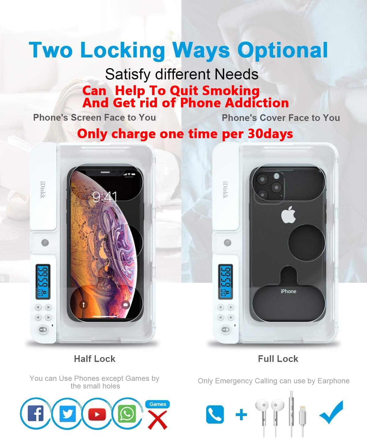 Timer Lock Box for iPad IPhone - огляд і ціна Toddler Tablet Accessories