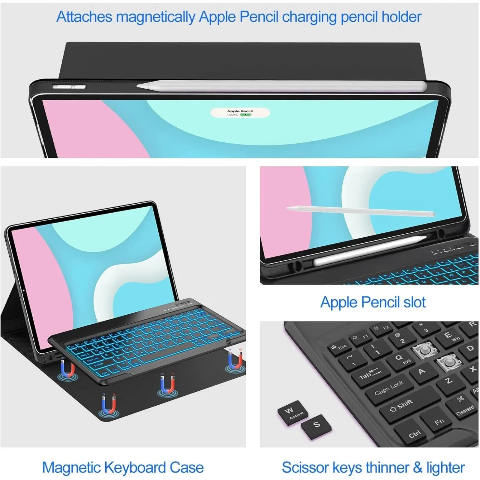Keyboard Case for HONOR Pad X8 - огляд і ціна Tablet Keyboard Case