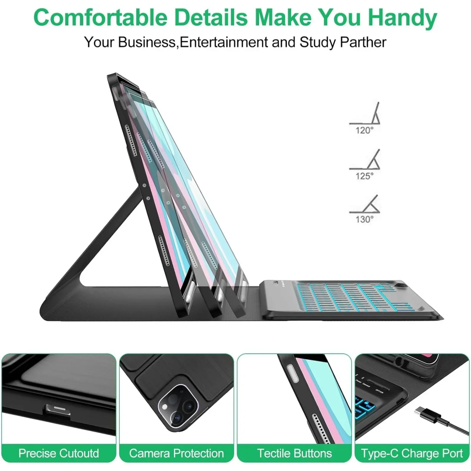 Keyboard Case for HONOR Pad X8 - огляд і ціна Tablet Keyboard Case