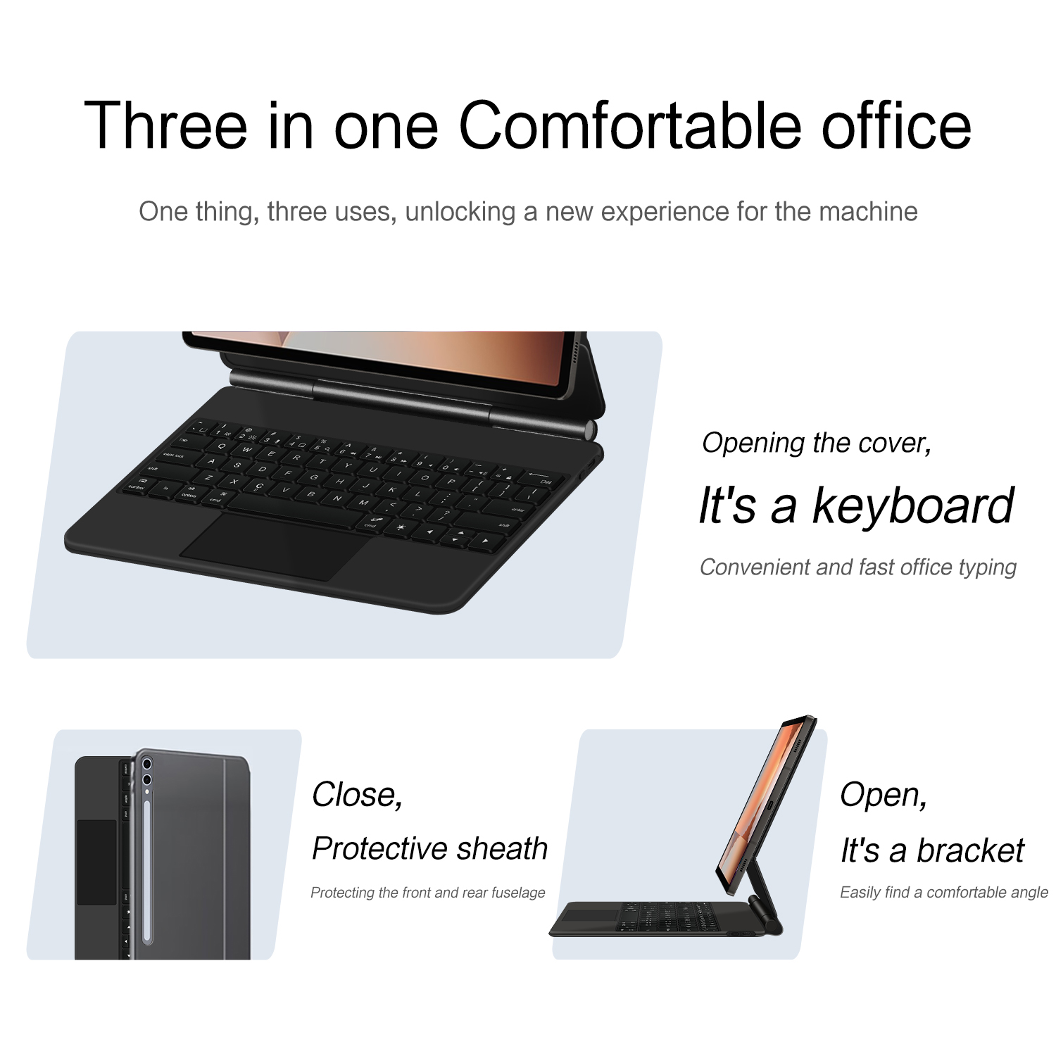Magic Keyboard Folio for Samsu - огляд і ціна Tablet Keyboard Case